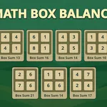 Agudiza tu mente con Equilibrio de Cajas Matemáticas, un divertido y desafiante puzle numérico. Intercambia bloques para igualar las sumas en cada caja y pon a…