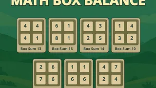 Sharpen your mind with Math Box Balance, a fun and challenging number puzzle. Swap blocks to equalize the sums in every box and test your logic skills. Play…