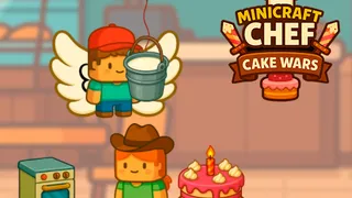 ¡Desafía a un amigo en una batalla de pasteles! Salta, empuja y recolecta ingredientes de globos para ganar este emocionante juego de plataformas para dos.