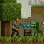 Navega un peligroso mundo de bloques, recolecta cada diamante y derrota monstruos en este juego de plataformas de alto riesgo. Con una sola vida, cada…