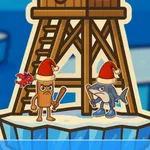 ¡Desafía a un amigo en una caótica batalla de nieve! Esquiva bolas de nieve gigantes, empuja a tu oponente fuera del hielo y sé el último en pie. Juega gratis…