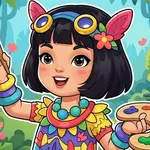 Da rienda suelta a tu creatividad en este vibrante juego de colorear. Elige entre muchas escenas de la jungla y dales vida con una rica paleta de colores.