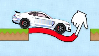 Pon a prueba tus habilidades de ingeniería dibujando un camino para guiar tu coche a un lugar seguro. ¿Puedes resolver todos los puzles de física? Juega a Draw…