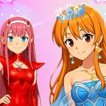 Libera a tu estilista interior en este glamuroso <strong>juego de moda anime</strong>. Viste a personajes icónicos para la alfombra roja y crea looks…