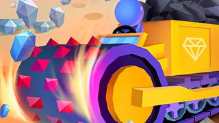 Conduce tu potente máquina minera, tritura piedras valiosas y véndelas para mejorar tu equipo. Conviértete en el magnate minero definitivo en este adictivo…