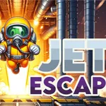 ¡Pon a prueba tus reflejos en Jet Escape! Esquiva un flujo constante de obstáculos mientras asciendes más y más alto en esta trepidante aventura vertical.