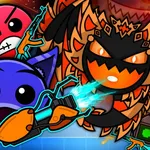 Desata tu creatividad en una experiencia sandbox única. Coloca personajes icónicos de Geometry Dash, usa pistolas de portales y construye escenarios caóticos…