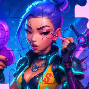 Arma imágenes impresionantes en este rompecabezas temático de K-Pop. Elige entre varios niveles de dificultad y prueba tus habilidades con 12 desafíos únicos.