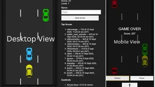 Ponte al volante en un emocionante juego de carreras infinitas. Esquiva obstáculos, zigzaguea por carriles concurridos y ve cuánto tiempo sobrevives en la…