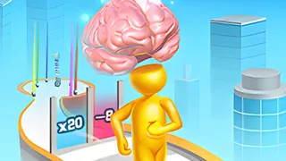 ¡Pon a prueba tus reflejos en Superbrain! Corre, recoge objetos para agrandar tu cerebro y evita obstáculos. Alcanza la meta con el máximo poder cerebral.
