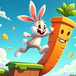 Ayuda a un conejo hambriento a alcanzar nuevas alturas en este encantador juego arcade de saltos. Pon a prueba tu puntería y sincronización para recoger…