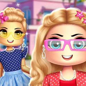Crea el look de alta costura definitivo en este juego de vestir inspirado en Roblox y Barbie. Mezcla y combina atuendos y accesorios glamorosos para estilizar…